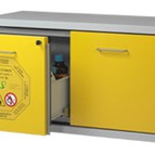 SAFETYBOX® AC 1200/50 CM DD tűzálló vegyszerszekrény (gyúlékony anyag tároló, 80 l, 90 perc)