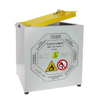 SAFETYBOX® MINIBOX tűzálló vegyszerszekrény (gyúlékony anyag tároló, 4x2,5 l, 30 perc)