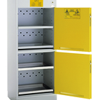 SAFETYBOX® AB 600 biztonsági vegyszerszekrény savak, lúgok részére (90 liter) - Kép 2.